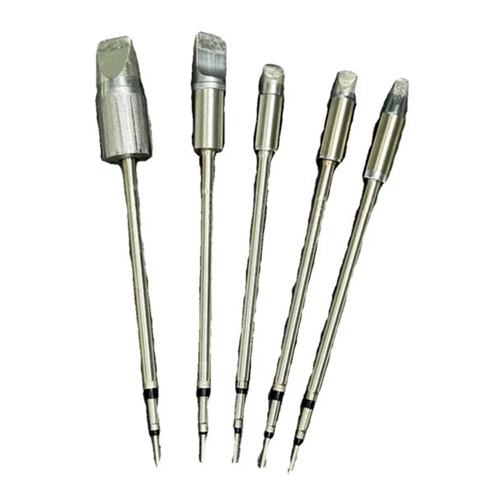 High-Power C470 D-Type Chisel Soldering Tip with Built-in Heater 470-014 4.0D 004 7.5D 056 10C for Universal Soldering Stations