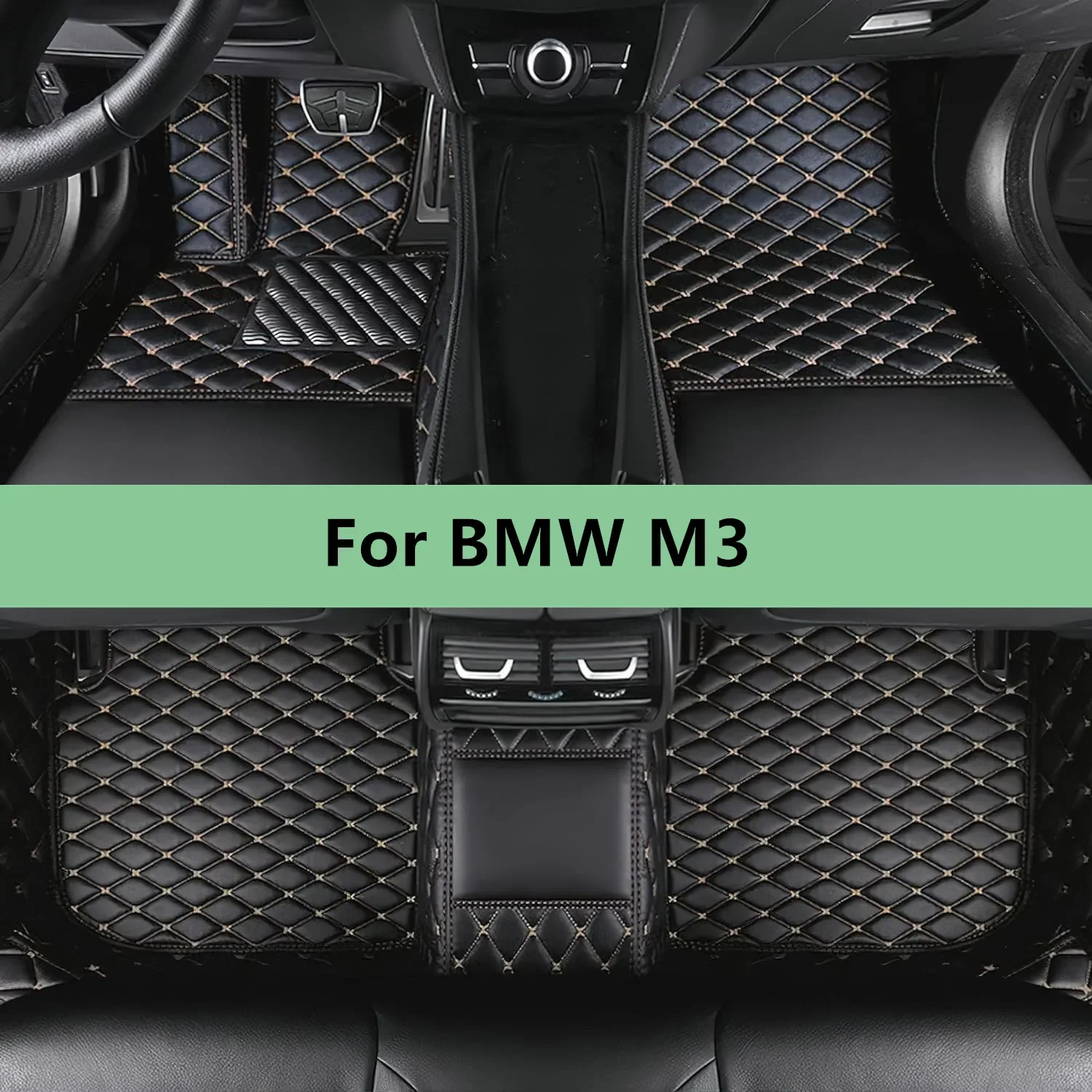 Car Floor Mats For BMW M3 2008 2009 2010 2011 2012 2013 Floor Mats For Men Women Car Accessories