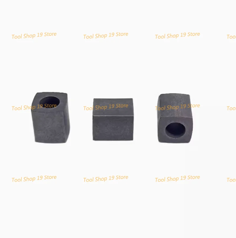 EDM YG8 Tungsten Conductive Block Carbide L12*W12*H12*Inner Hole6mm for CNC Wire Cut Machine 5pcs