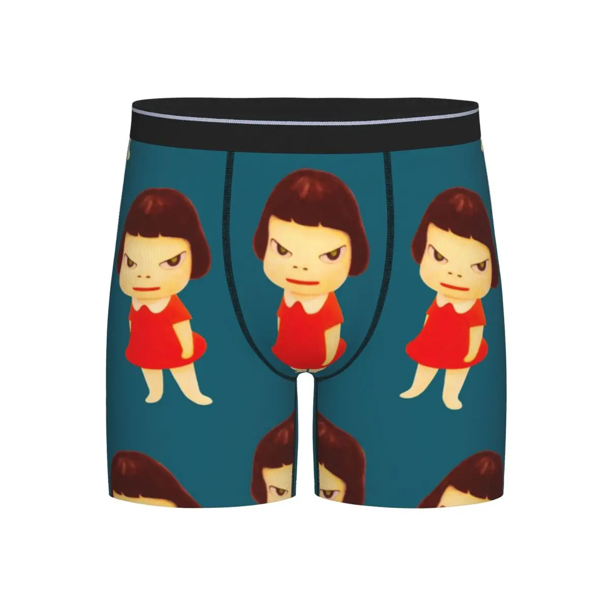 

Long Boxer Underpants Shorts Yoshitomo Nara Panties Male Soft Underwear for Homme Man Boyfriend Gift
