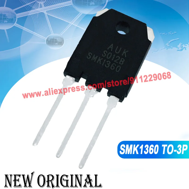 (5 Pieces) SMK1360 MOS TO-3P 600V 13A / SMK0990 900V 9A / SMK2050  20A 500V TO-3P