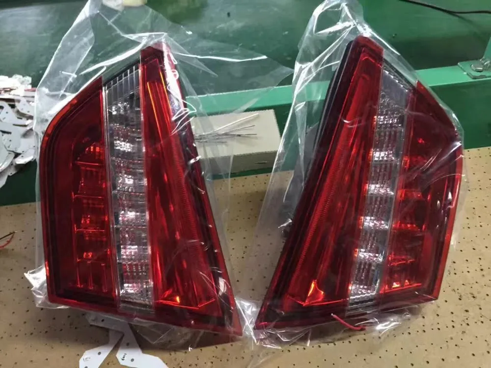 2pcs Inner Car Styling For Escort Tail Lights For 2014~2016 Escort Taillights LED Car Accessories Escort Tail Lamp Rear Lamp