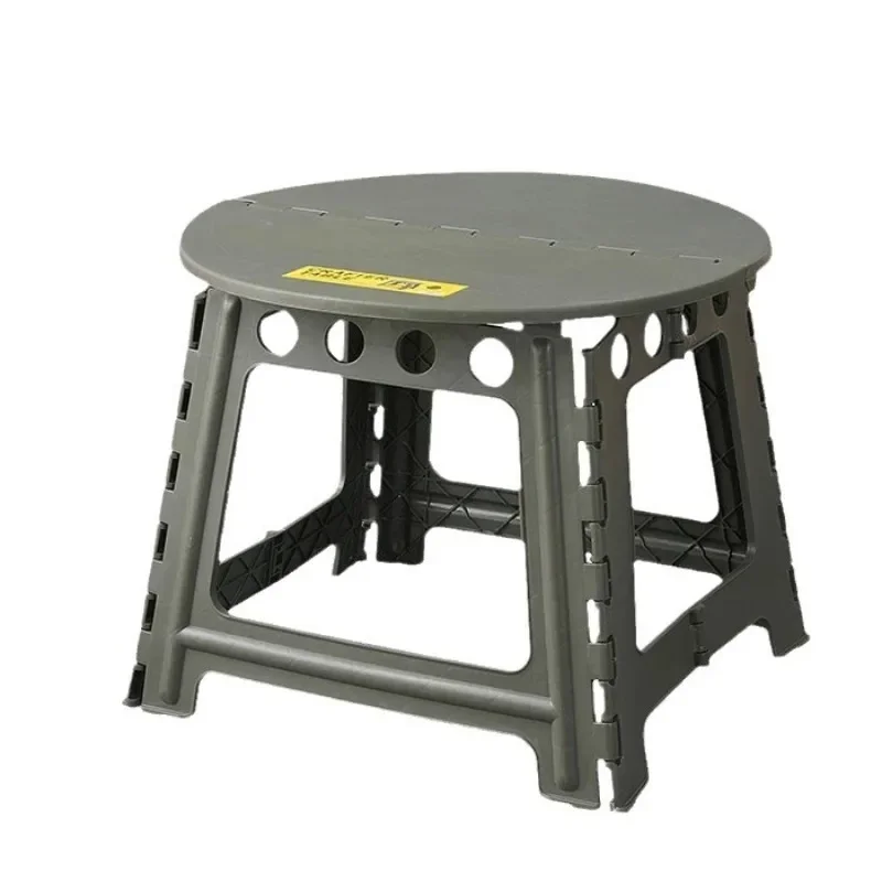 

Plastic Foldable Outdoor Portable Picnic Camping Home Space Saving Low Table Multi Functional Round Table