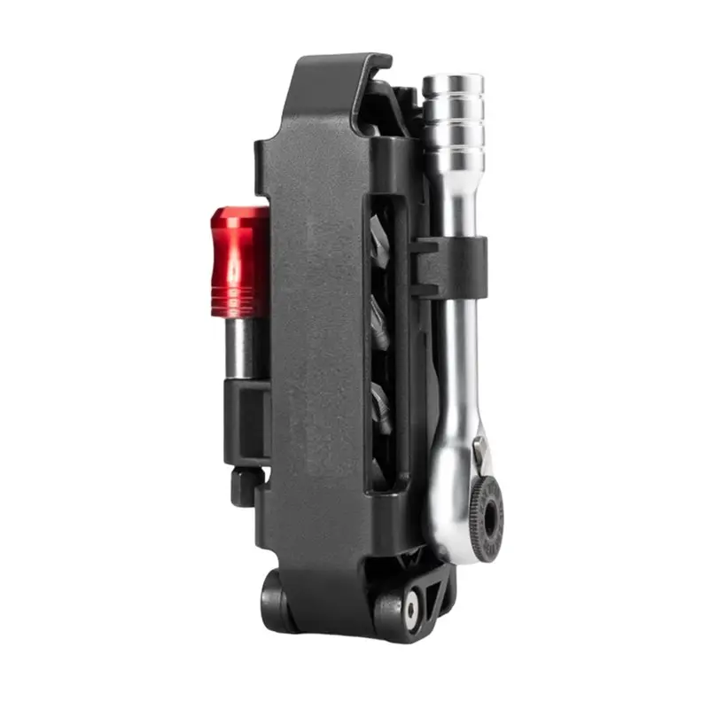 NEW HOT In Stock-Bicycle Repair Ratchet Wrench Set Multifunctional Compact Folding Combination Bike Tool Set