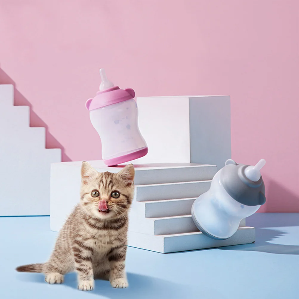 

20 Pcs Kitten Pacifier Puppy Bottle Nipples Pet Feeding Supplies Silicone High Temperature Resistant Safe For Small