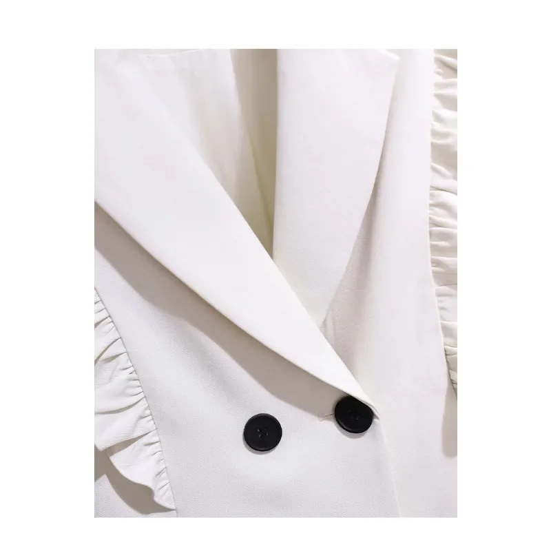 Goede Qualityruffled Lange Mouwen Jurk Winter Met Riem Jurk V-Hals Jas Business Office Work Party Dameskleding