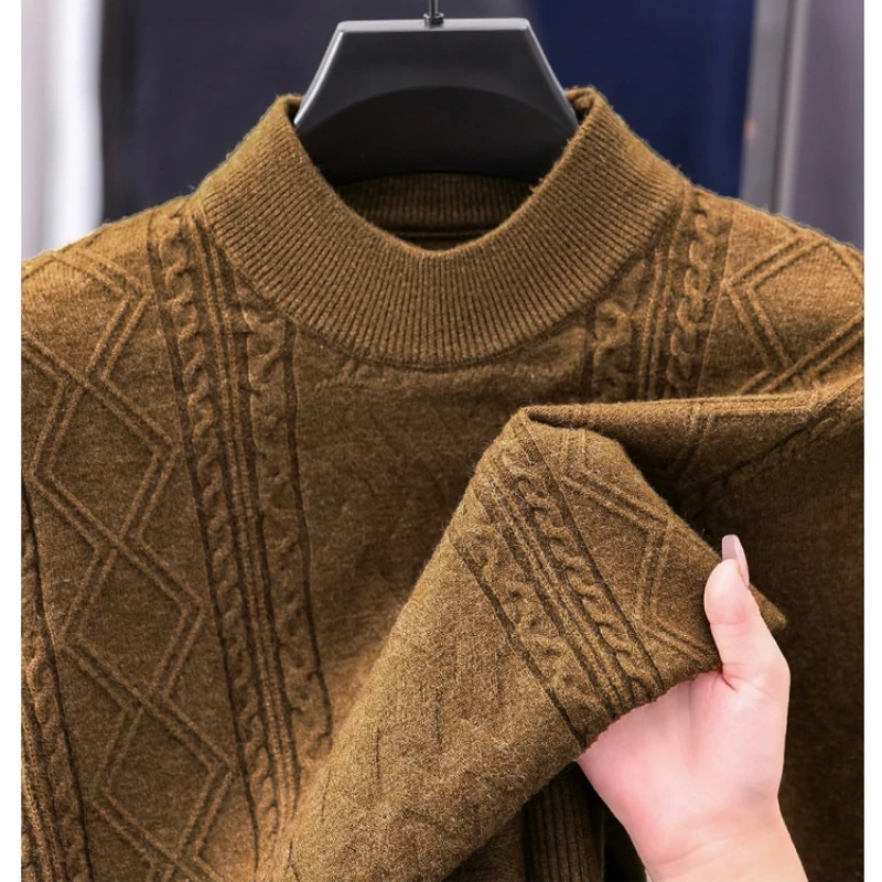 

Men's Heavyweight Thickened Sweater: Soft, Substantial, Anti - Pilling & No Shrinkage, Premium Quality