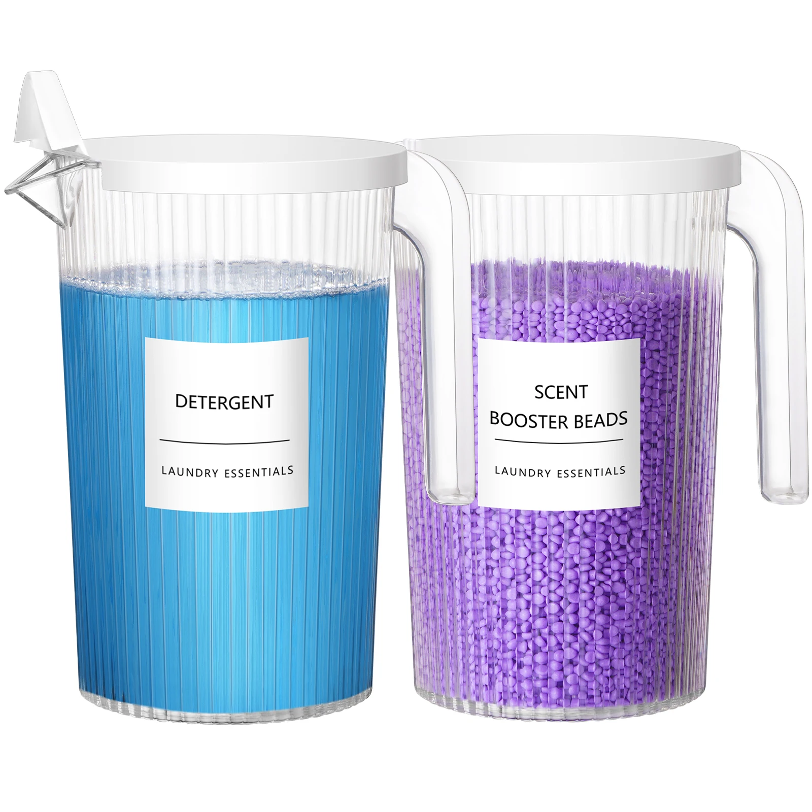 

Пластиковый дозатор стирального порошка с ручкой, контейнеры для моющих средств с полностью закрытой пылезащитной крышкой, рассеиватель