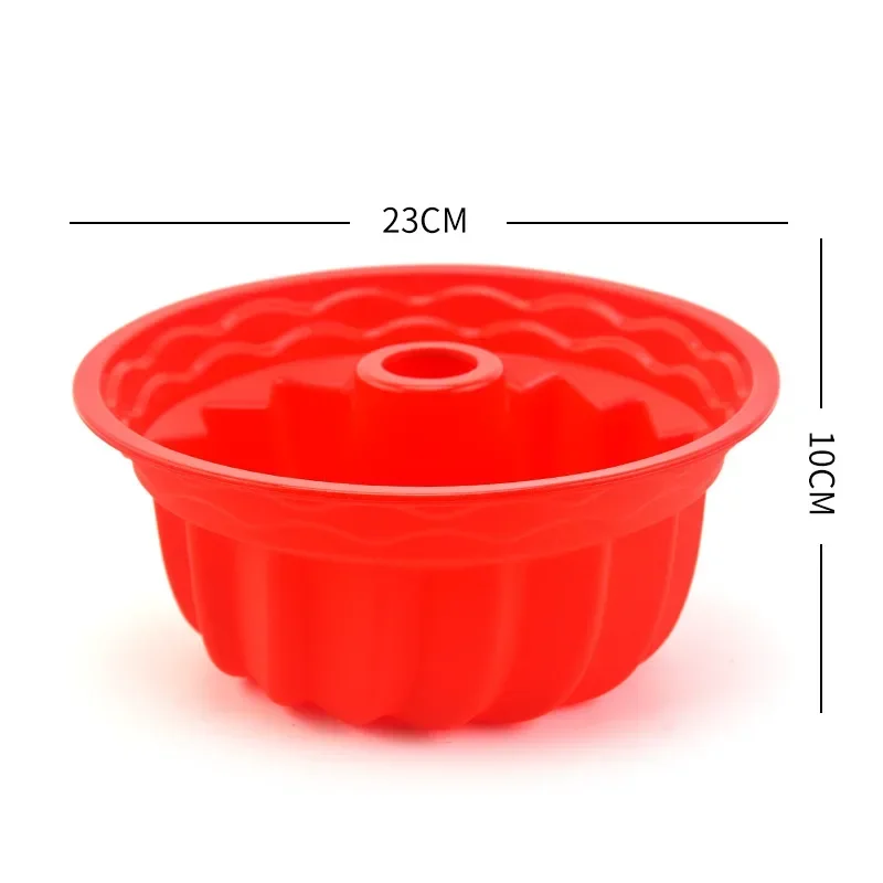 Stampo per torta in Silicone forma rotonda teglia per pane in Silicone stampo a forma rotonda 12 fori Muffin Cupcake teglie stampi in resina