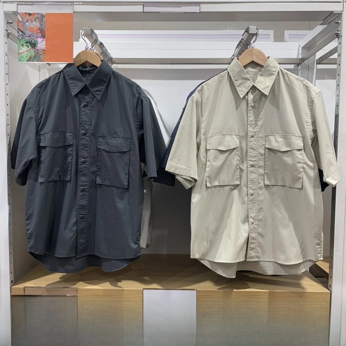 

NUQLOC мужские и женские ретро Sle ort Sve irt с крупными кетами, повседневные дышащие летние свободные кроя