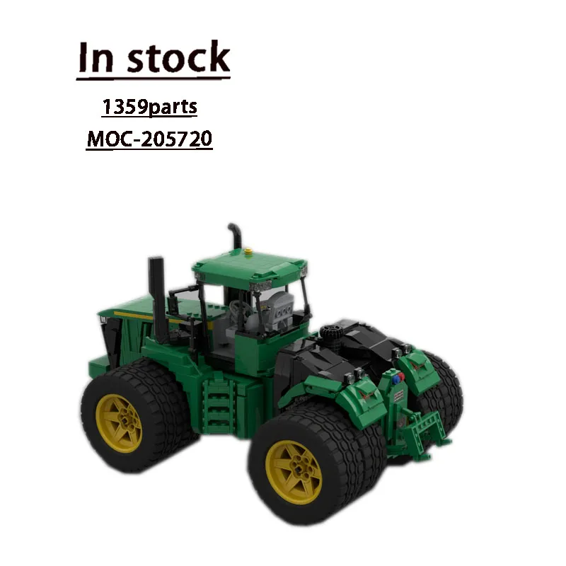 

MOC-205720 New Farm Cargo Tractor Building Blocks Model 1359 PartsMOC Creative Boys Kids Birthday Building Blocks Toy Gifts