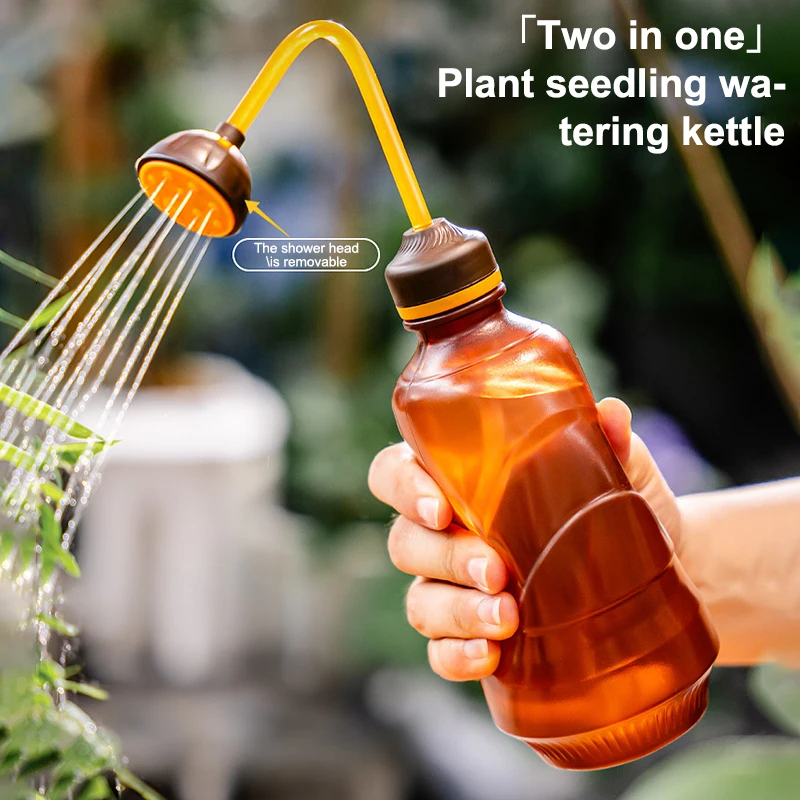 Compact Bonsai Watering Can Lightweight Plastic Watering Spout For Home Seedlings Green Plant Care