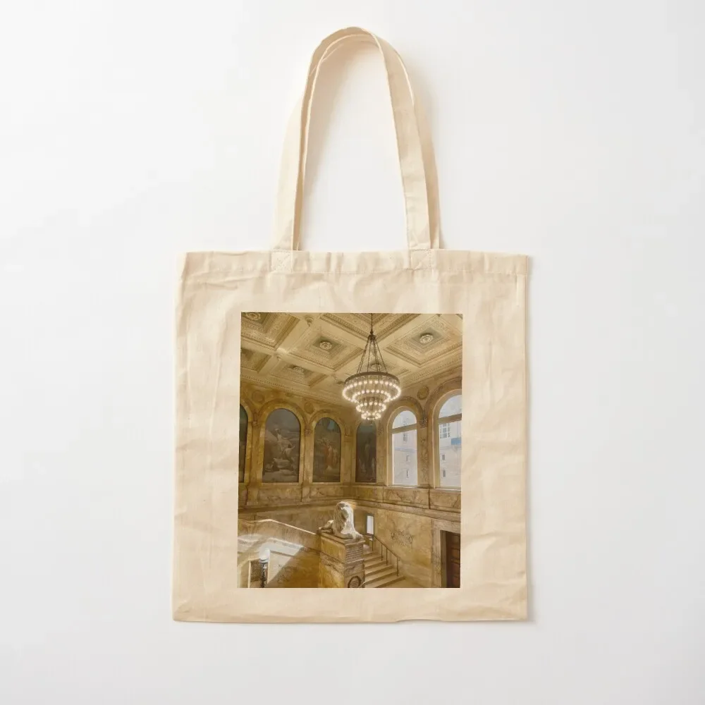 Boston Public Library Tote Bag shopper bags canvas bags tote bag women woman shopping bag