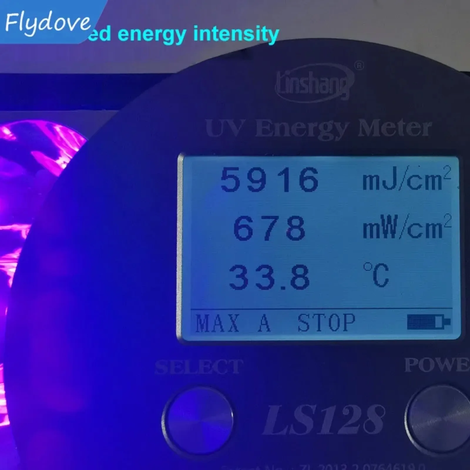 Flydove كريستال قطرة الغراء الراتنج طلاء الحبر المحمولة الأشعة فوق البنفسجية علاج مصباح مقبض ناعم حجم صغير طباعة لوحة لاصقة بدون ظل