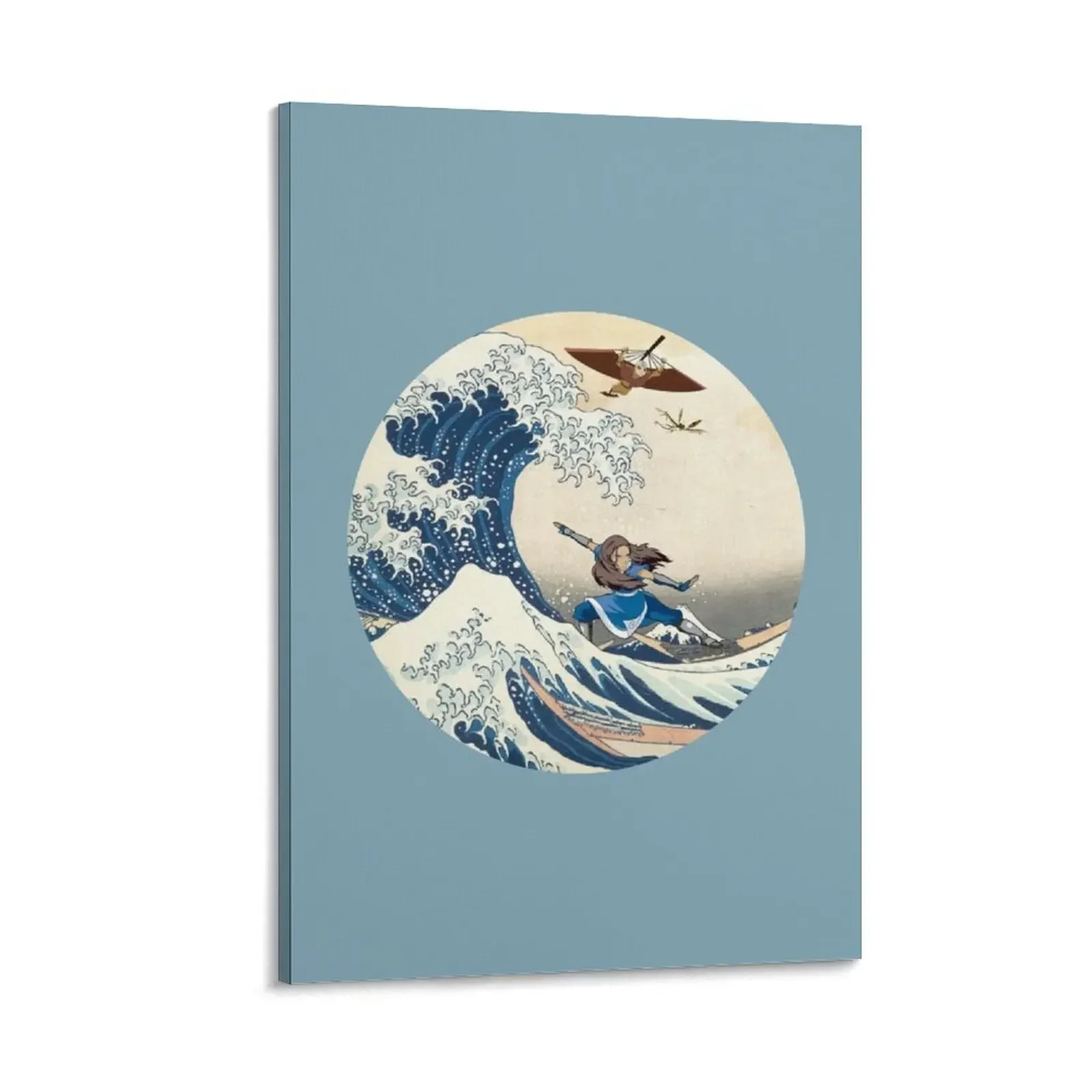 

Great Wave Off Kyoshi Island Canvas Painting wall decoration paintings poster aesthetic interior paintings posters