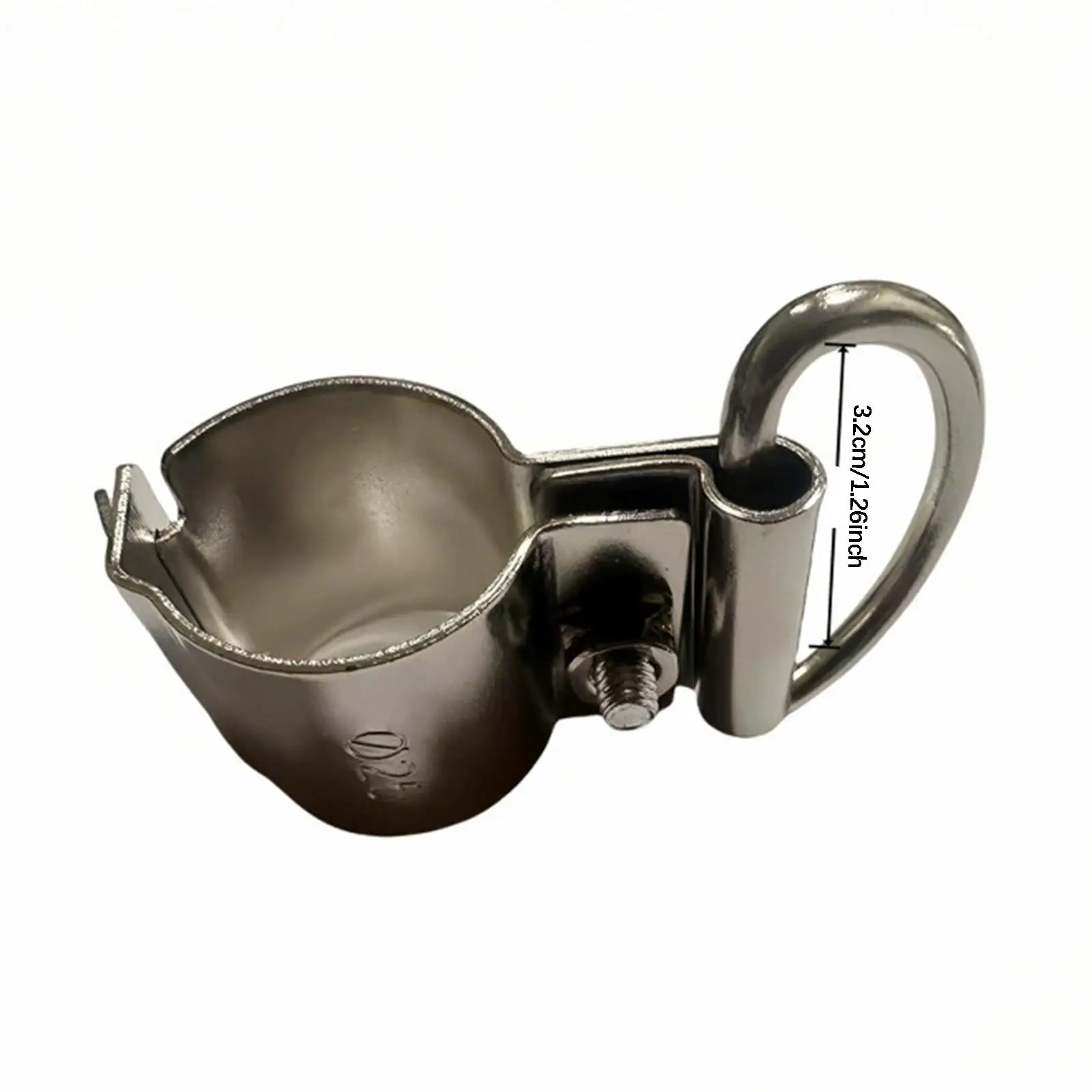 Morsetti per montaggio su tubo con morsetto per albero per tracolla, ricambio universale per 56 V 530 CFM