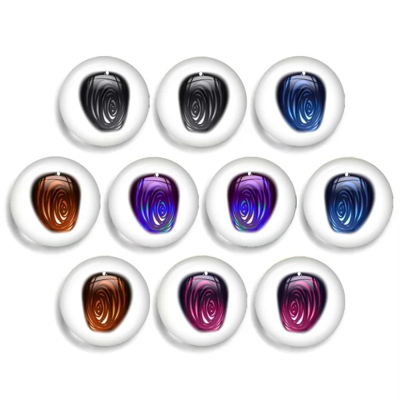 Black Anime Eye Blyth Doll BJD Toy Doll Glass Eyes Cabochons Round 12MM-30MM Dragon Cat Eye Toys DIY Jewelry Accessory MIX Pupi