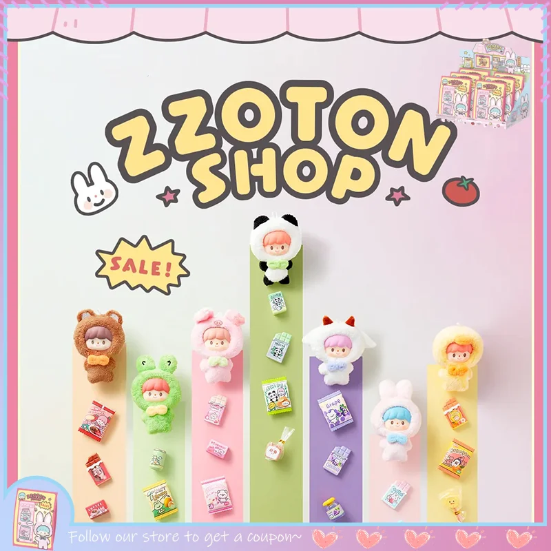 En Stock nuevo genuino encontrar unicornio Zzoton Fun ZZOTON tienda Serie Mini caja ciega Mini paquete de dolor caja sorpresa regalo de cumpleaños