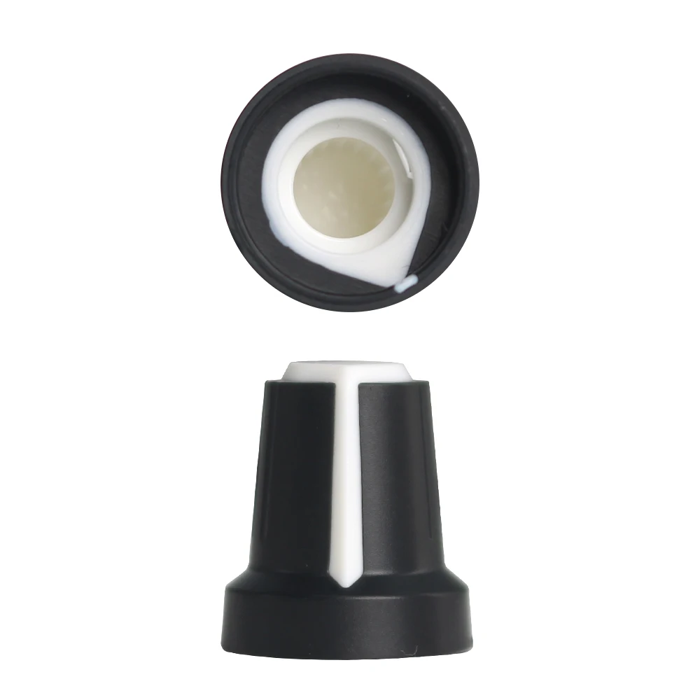 10 шт. WH148 AG2 крышка переключателя потенциометра 15 х17 мм белые пластиковые ручки набор ручек сливы