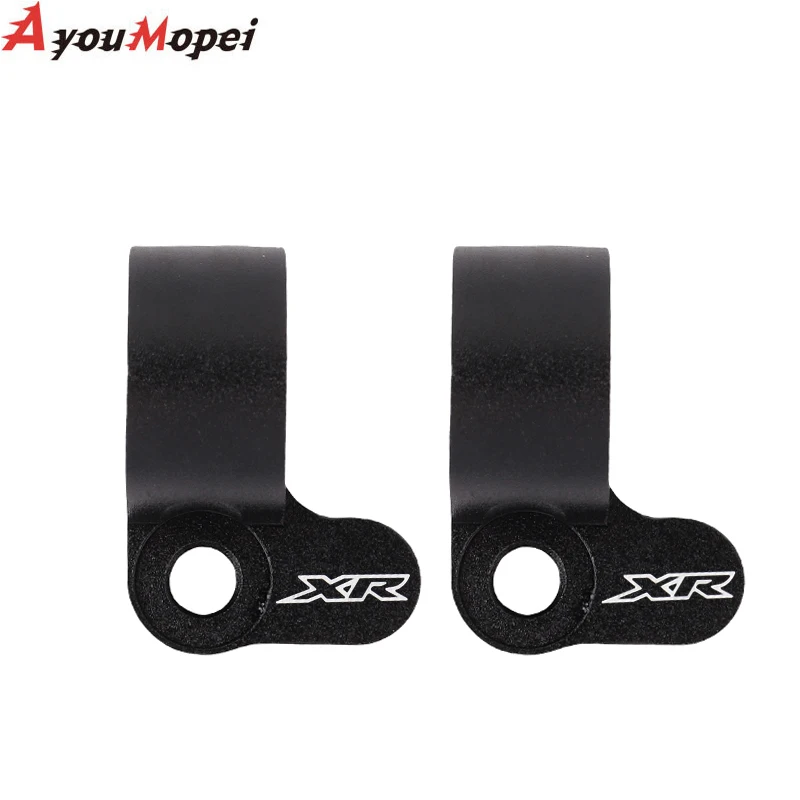 Picture 5: Motorcycle Front Rear Brake Hose Guide Spare Part For HONDA XR 250 650 L 400 600 R Moto Oil Line Holder Cable Clamp Accessories