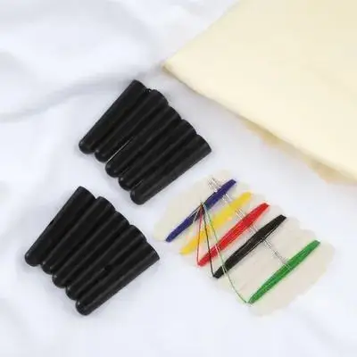 

10Pcs Umbrella Tail Beads Folding Replacement Plastic Umbrella Bone Covers Repair Parts Accessories Tail Beads