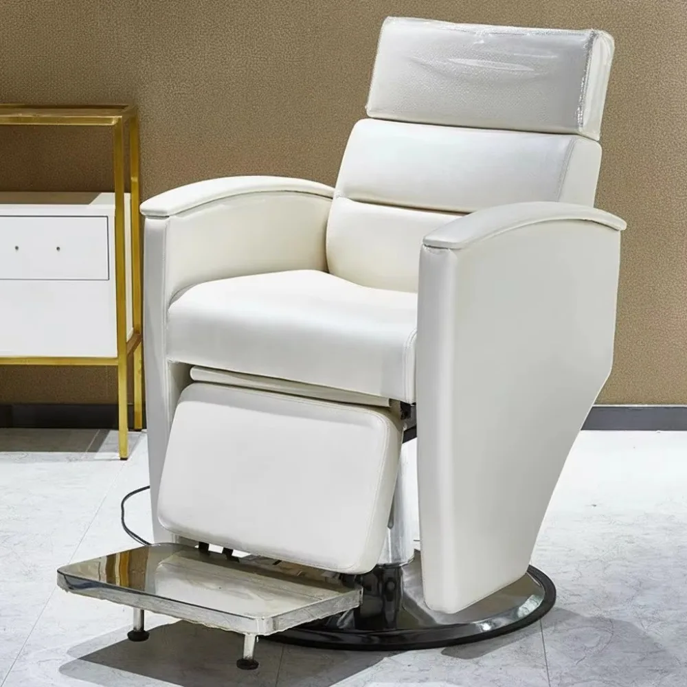 Electric Barber Chair for Hair Growth; Hair Salon Recline and Lift Cutting Chair; Hair Growth Salon Chair