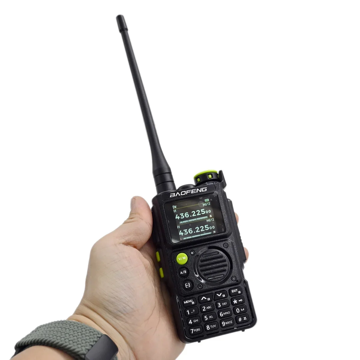 BAOFENG K6 Pro HAM Two Way Radio Dark Screen Display 2024 Tri Bands Frequency Copy USB C AM Receiver Handheld Interphone