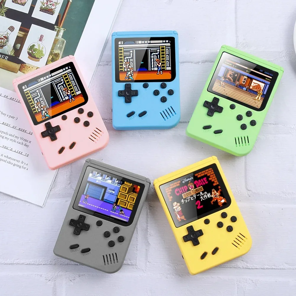 500-in-1 Classic Mini Handheld Game Console Portable Electronic Game Video Game Console Children's Game Handheld Game Console