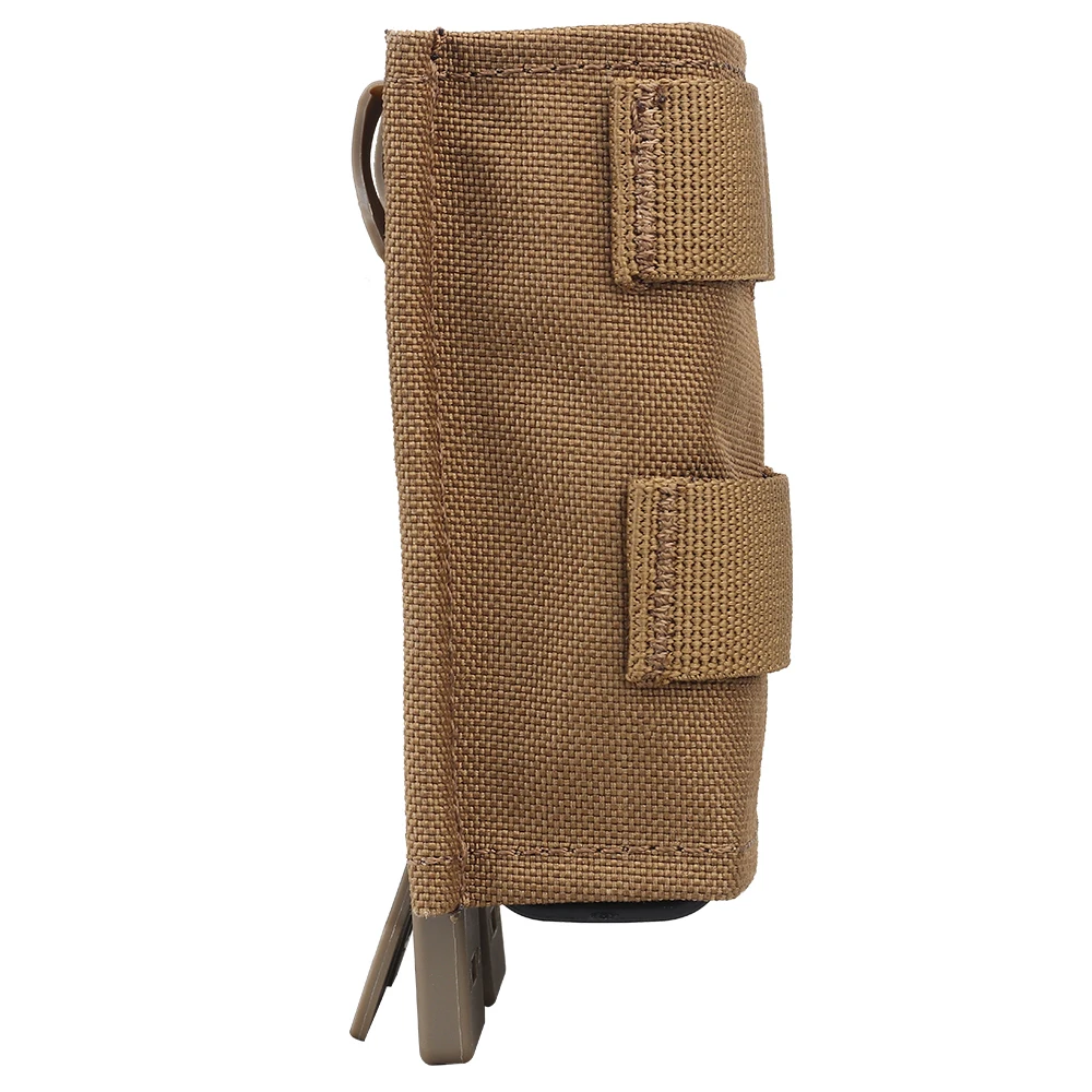 Tactical New Single Medium Fast Open MOLLE 7.62 Magazine Pouch KYWI Kydex Wedge Insert SR25 M1A FAL Hunting Mag Belt Malice Clip