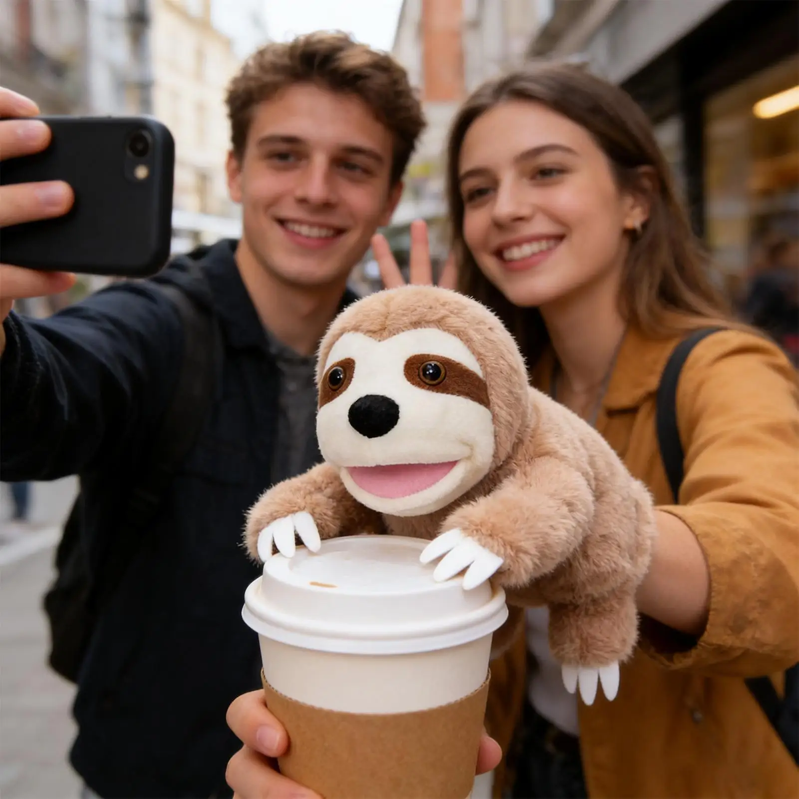 Marionnettes à main pour enfants, jouet en peluche interactif, doux et mignon, marionnettes d'animaux pour enfants, garçons et filles, amis de la famille