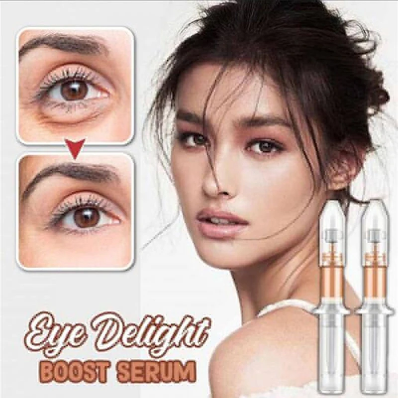 2 Minutes Instant Lifting Liquid Pump Eye Cream Anti Puffiness Wrinkles Effect Long Lasting Remove Eye Bag Fine Lines Cream