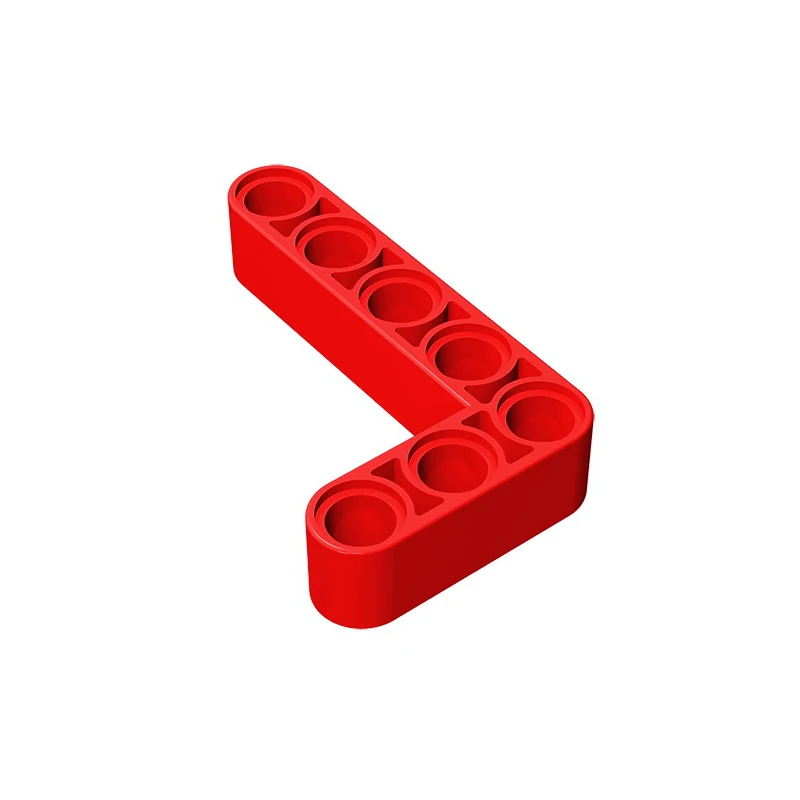 Gobricks GDS-675 Technical, Liftarm, Modified Bent Thick L-Shape 3 x 5   compatible with lego 32526  pieces of children's toys