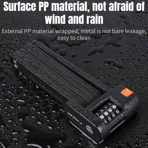 8 best sales hopfällbart cykellås - №5