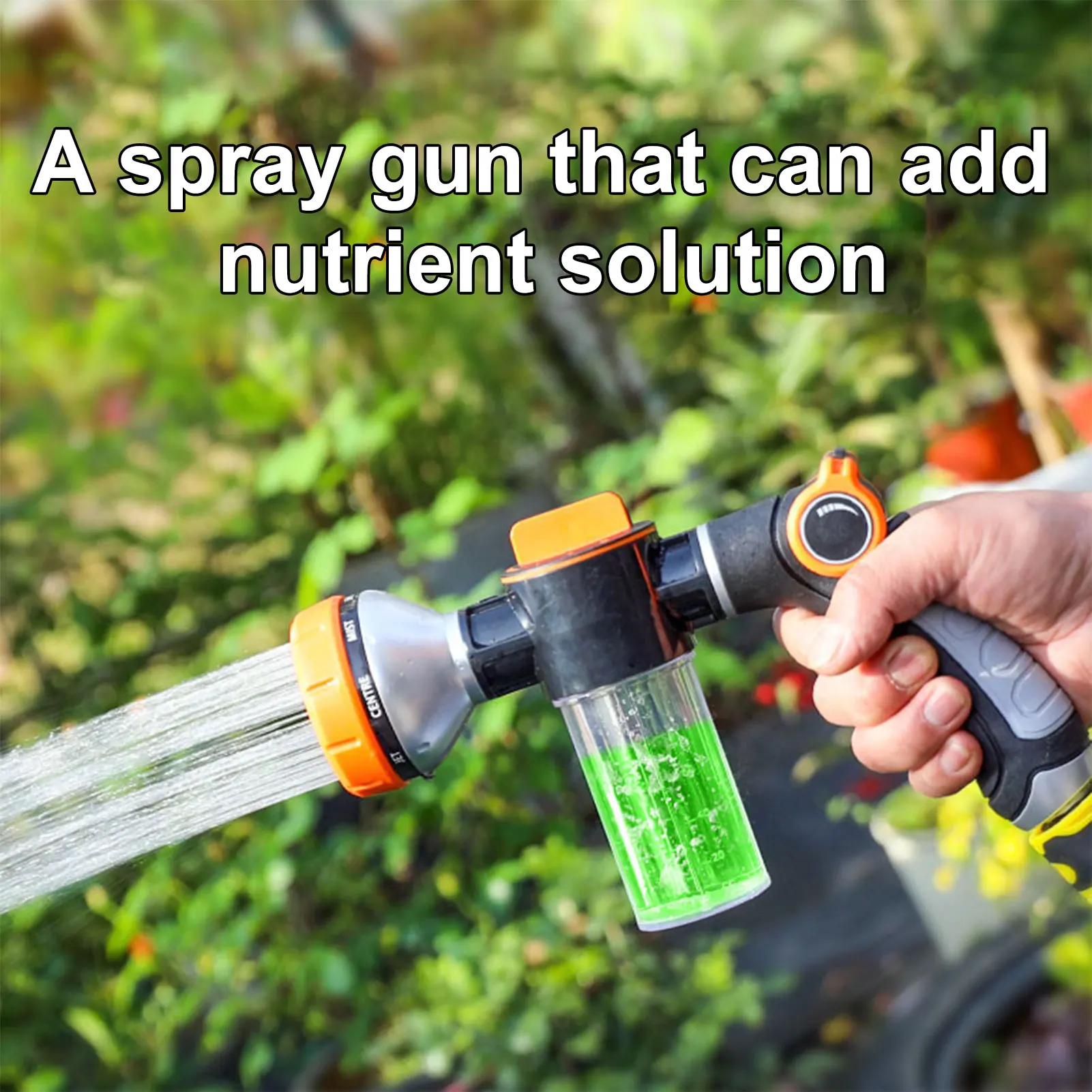 

Portable Water Gun Hose Nozzle Car Washer Garden Watering Jet Spray High Pressure Sprinkler Foam Lance Automobiles Cleaning Tool