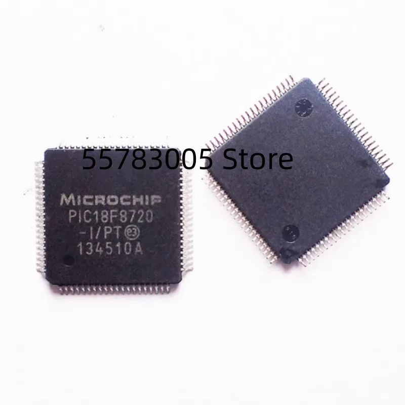 

5PCS New PIC18F8720-I/PT TQFP64 Microcontroller IC chip