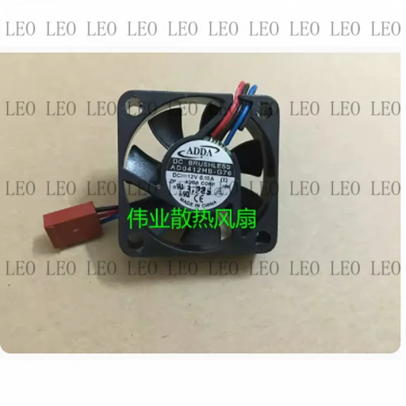 SS For  ADDA AD0412HB-G76 12V 0.10A 4CM 4010 3-Wire Case Fan