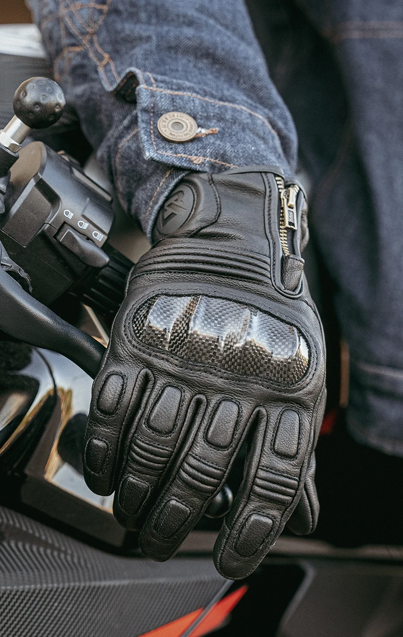 ROCKBROS Handschuhe, Vollfinger-Rennhandschuhe, Motorrad-Taktikhandschuhe, Touchscreen, Outdoor-Sport, Schutz, Radfahren, Fahrradhandschuhe – Detail 12