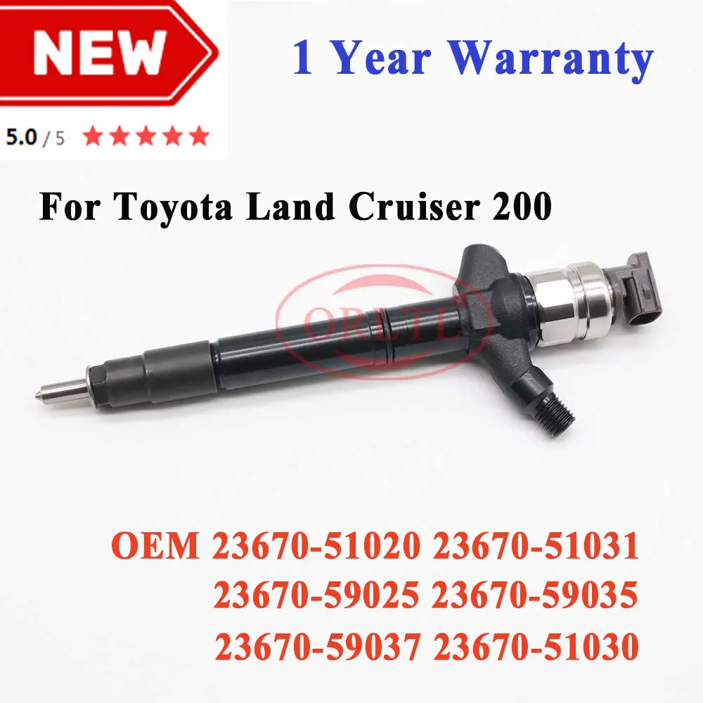 

23670-51031 23670-51030 Diesel Injector Nozzle 2367059025 Common Rail Fuel Injection Sprayer for Toyota 2367059035 2367059037