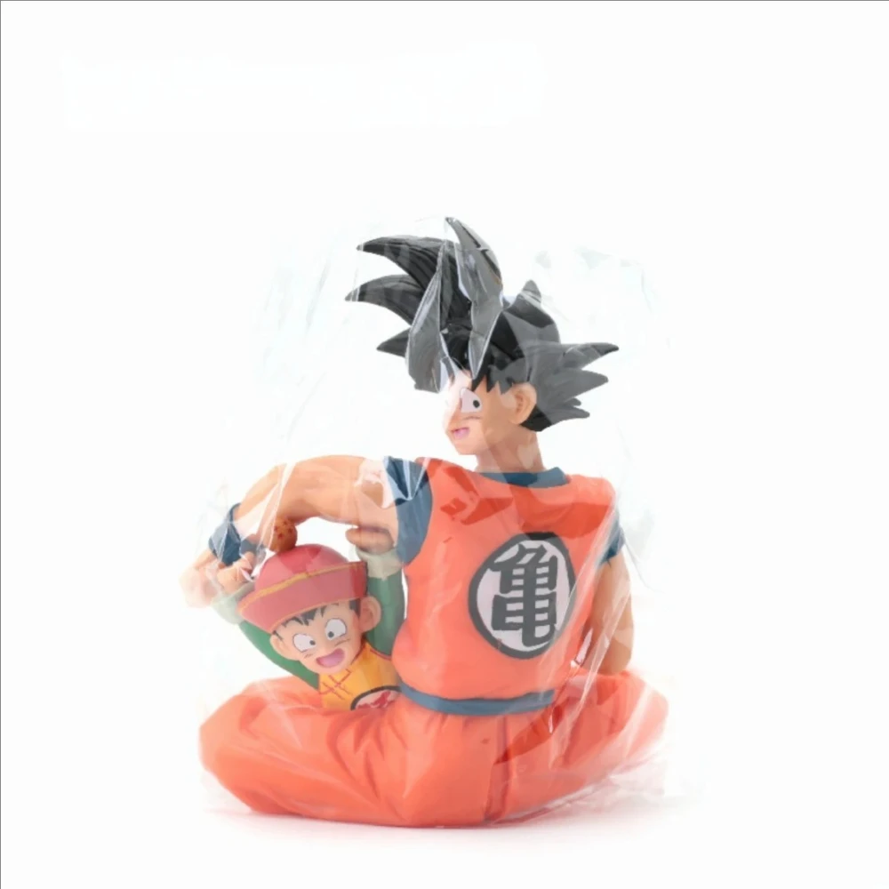 Nostalgic Classic Dragon Ball Super Saiyan Anime Handmade Childhood Cooking Sun Wukong Father Son Model Decoration
