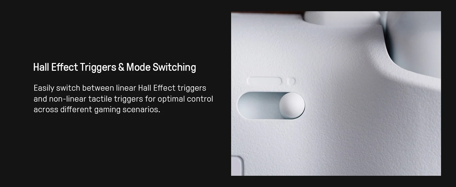 8BitDo Ultimate 2 GREEN Kabelloser Controller TMR Joysticks Update, Hall-Effekt-Trigger für PC, Windows 10,11 Android-Spiele – Detail 4
