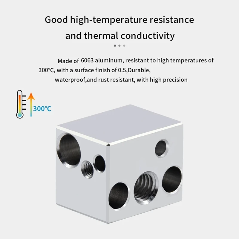 3D Printer Hot End Replacement For Elegoo Neptune 4 Heated Block Heating Rod Thermistor Extruder For NP4 Hotend