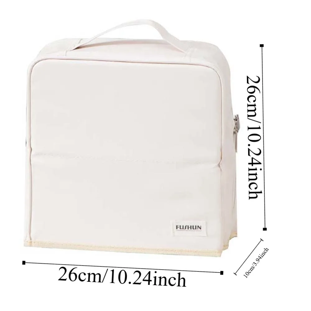 حقيبة مكياج عمودية ثابتة من البولي يوريثان، سعة كبيرة، مضادة للرذاذ المائي، حقيبة أدوات الزينة للسفر، مقاومة للاهتراء، سميكة #6