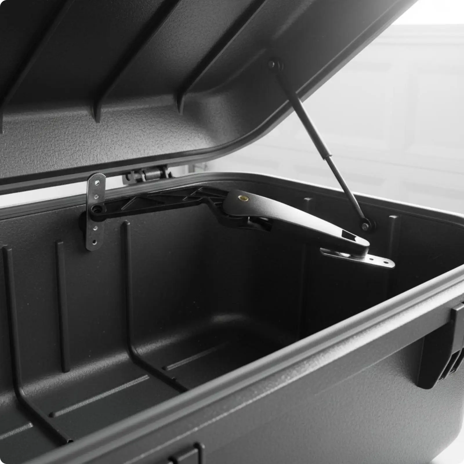 Compact Hinged Luggage Support Arm Engineering Plastic Hydraulic Roof Box Strut Car Cargo Accessory for Travel Storage