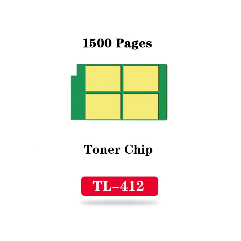 DL-412 Drum Chip and TL-412/TL-412H/TL-412X Toner Cartridge Chip for Pantum P3302DN,P3302DW,M7102DN,M7102DW