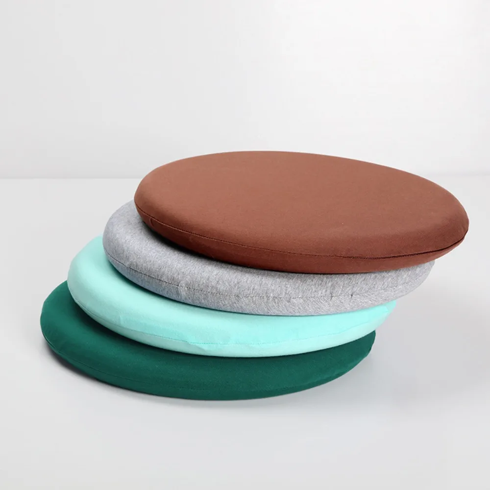 Comfortable 30~40cm Round Stool Cushion Padded Memory Foam Seat Cushion Anti-Slip Chair Pad Home