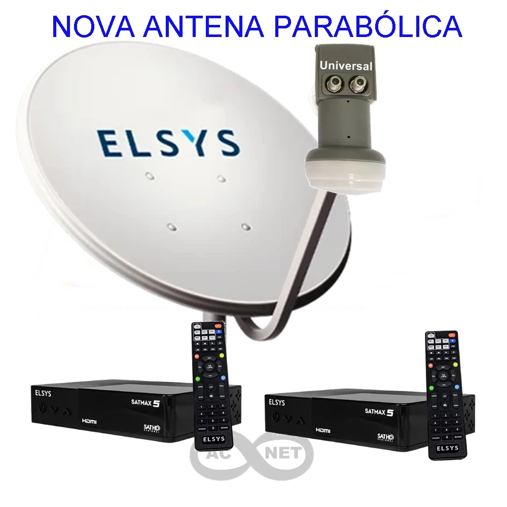 Antena Satélite KU Band com 02 Receptores ELSYS SATMAX 5: Uma Análise Real e Detalhada para Usuários Práticos