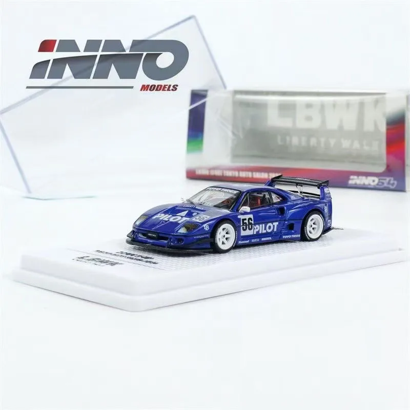 

INNO 1:64 Ferrari LBWKF40 Wide Body Modification Tokyo Exhibition 2024 Limited Simulation Alloy Model Car Collection Good Produc