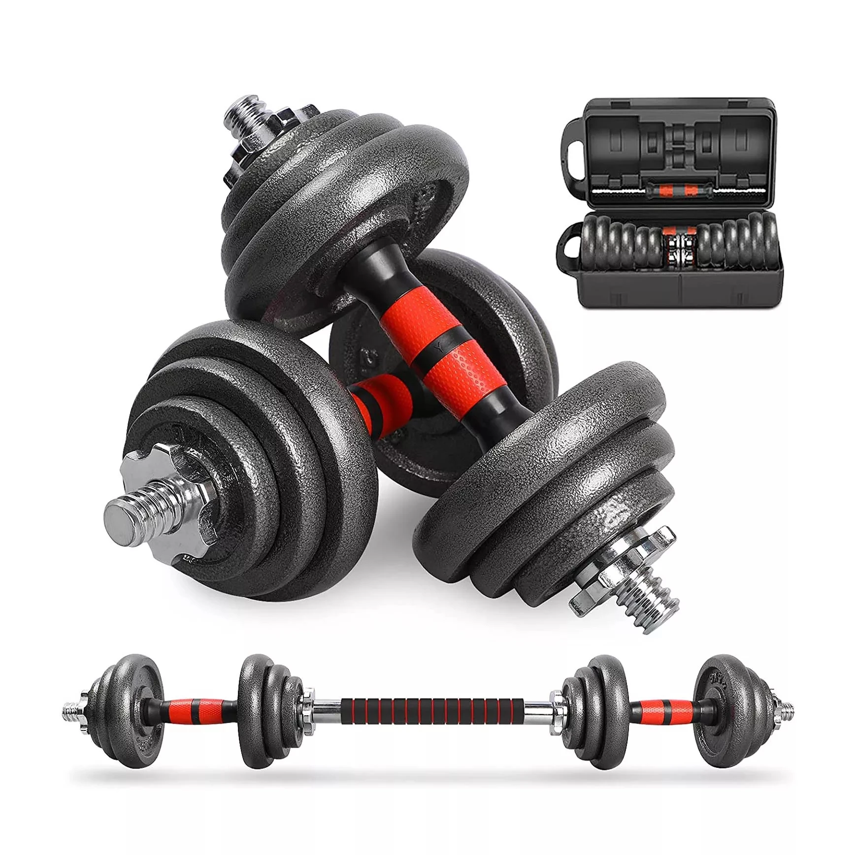 Set Dumbbell Adjustable Grosir - Dumbbell Set ulasan dan harga