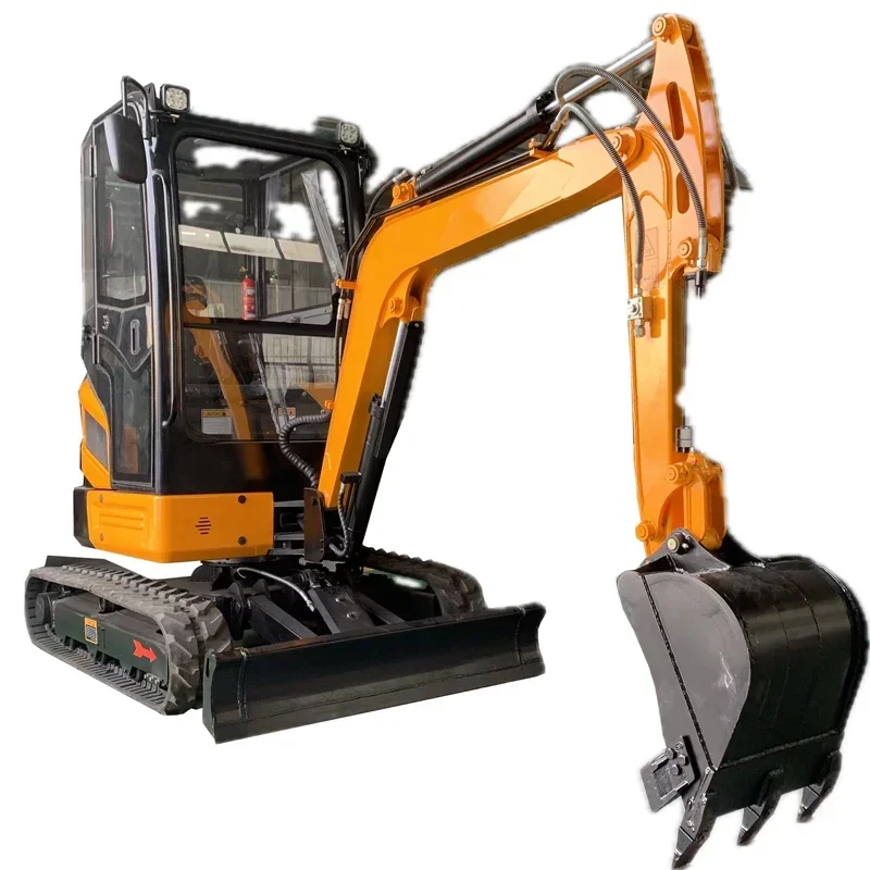 Miniexcavadora sobre orugas personalizada, 2,5 toneladas, venta al por mayor, miniexcavadora compacta personalizada, máquina doméstica,