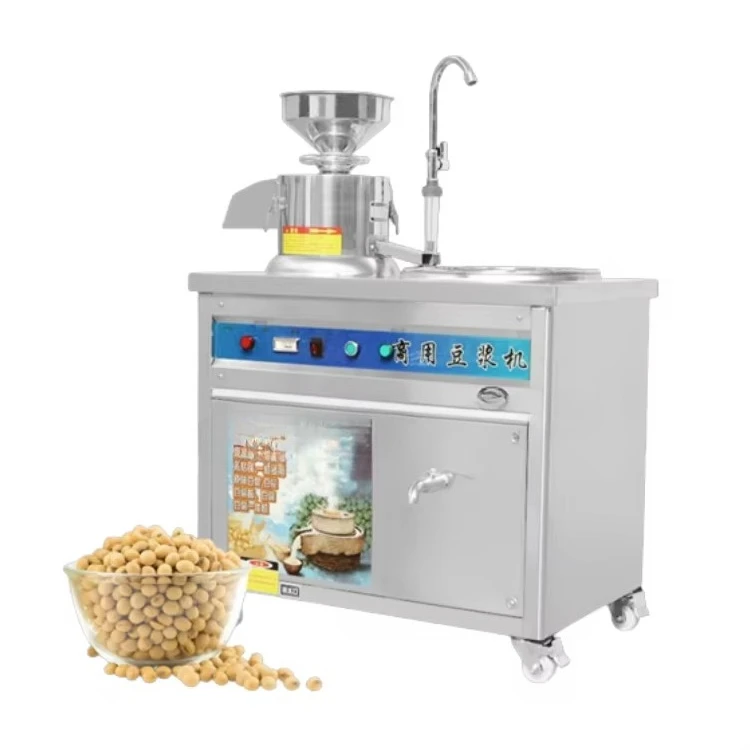 

Soybean milk making machine can be used to make tofu/almond efficiently and practically